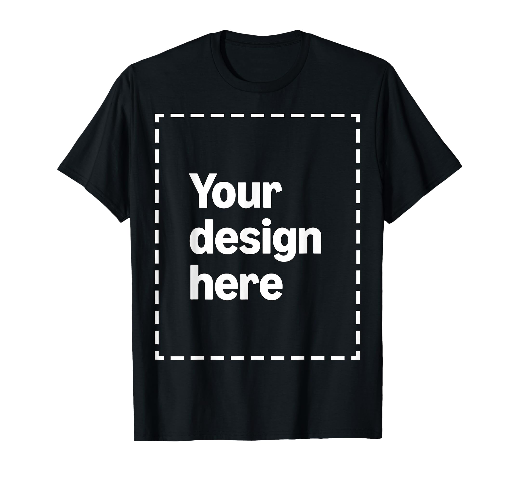 Custom T-Shirt with Your Image for Men, Women and Kids by Modify by Amazon Merch