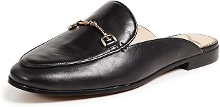 Sam Edelman Mocassini da Donna Linnie Flat Mule, Pelle Nera, 41.5 EU