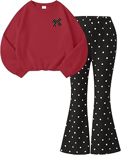 GEMLON Girls' Clothing Sets Casual 2 Pieces Outfits