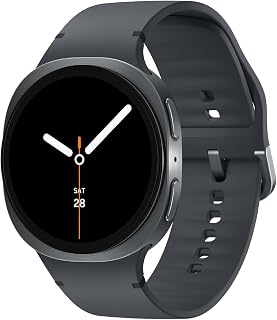 Samsung Galaxy Watch 8 (2025) 44mm Bluetooth Smartwatch, Cushion Design, Fitness Tracker, Sleep Coaching, Running Coach, Energy Score, Heart Rate Tracking, Graphite [US Version] (Renewed)