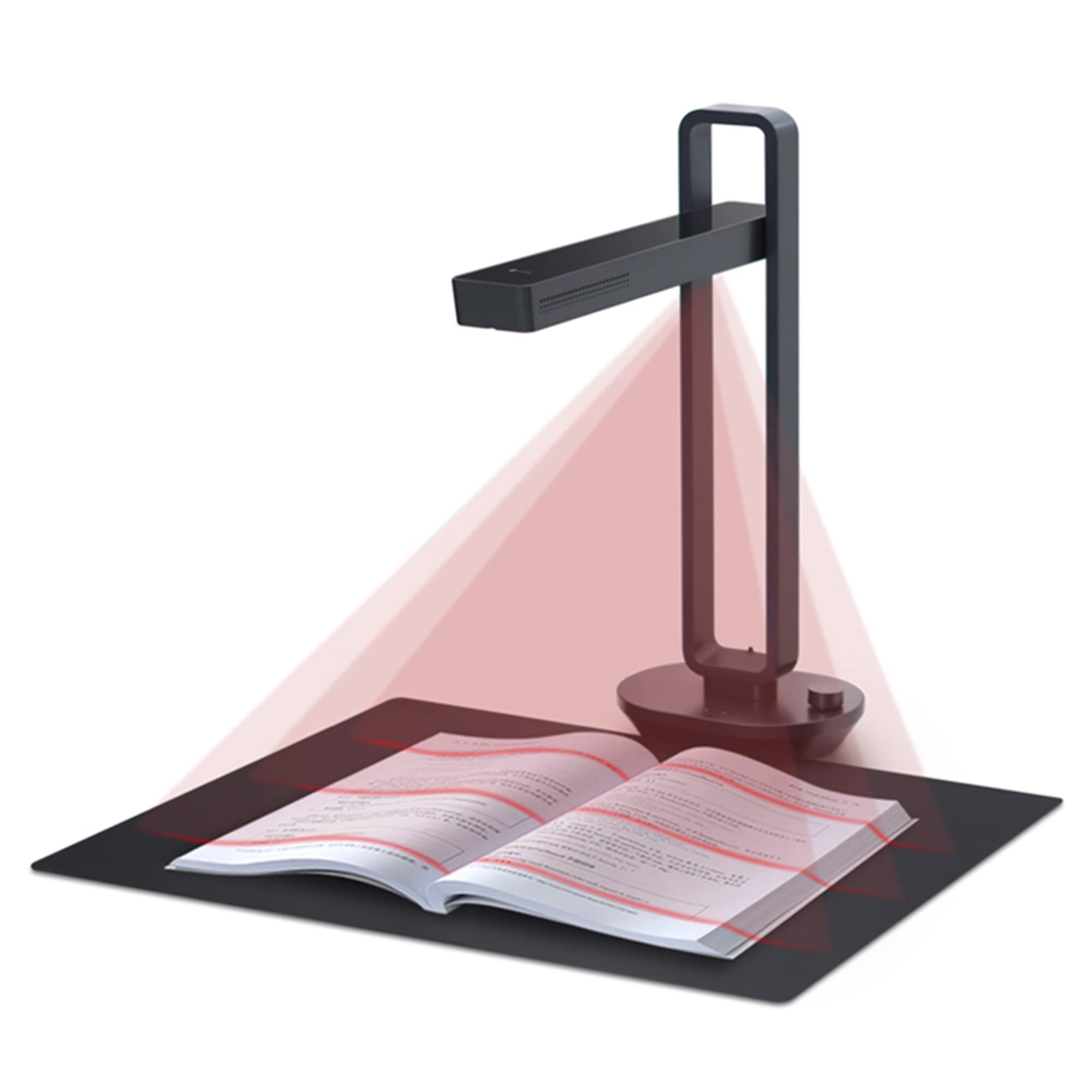 CZUR Aura Pro Portable Book Scanner, A3 Document Scanner | Auto-Flatten & Finger