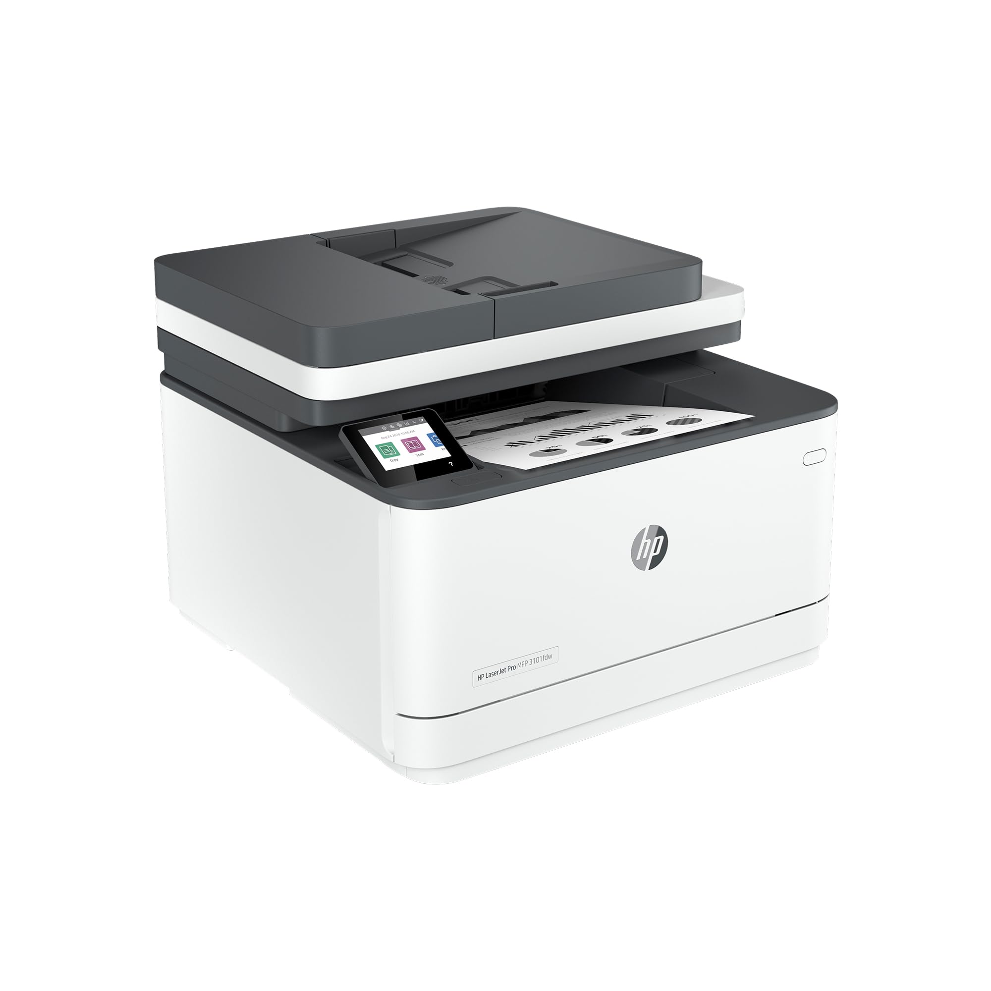 HP LaserJet Pro 3101fdw | Monochrome | Laser Printer | All-in-One | Fast Black-a