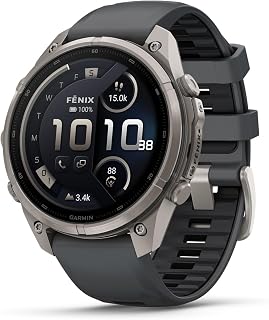 Garmin fēnix® 9 Pro, inReach®, Titanium, 47mm, Graphite/Black