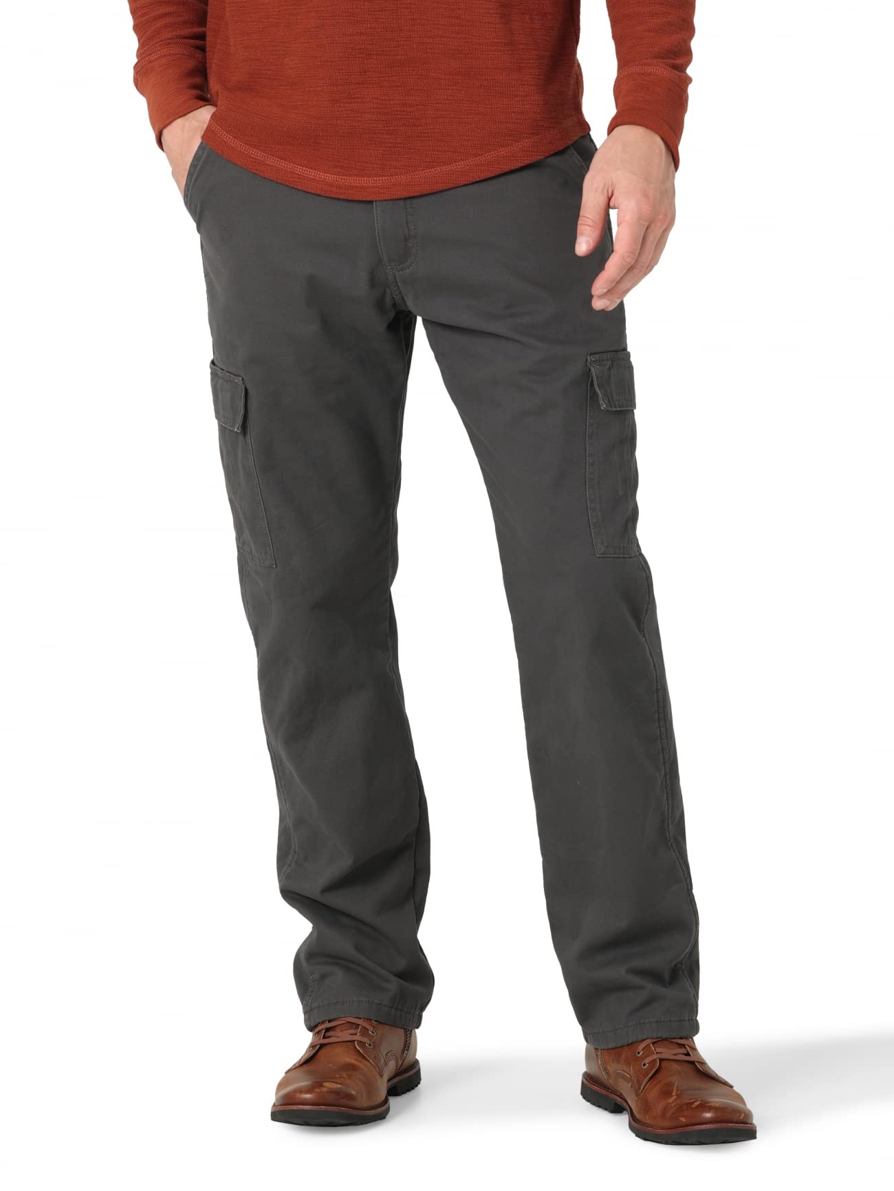 Wrangler Authentics - Fleece Lined Cargo Pant, Men's Casual Trousers