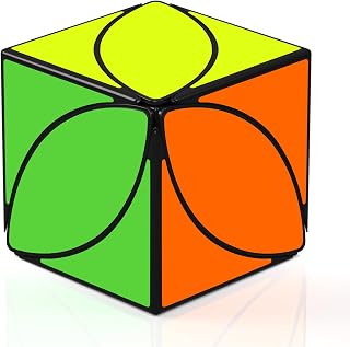 Roxenda Speed Cube, Irregular Puzzle Magic Cube, 3D Puzzle for Children,Smooth Fast Cube Toys for for Children Adults Fun Play (Irregular Cube)