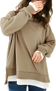 Women's Top, Layering Style, Long Sleeve, Sweatshirt, Casual, Trainer, Everyday Wear