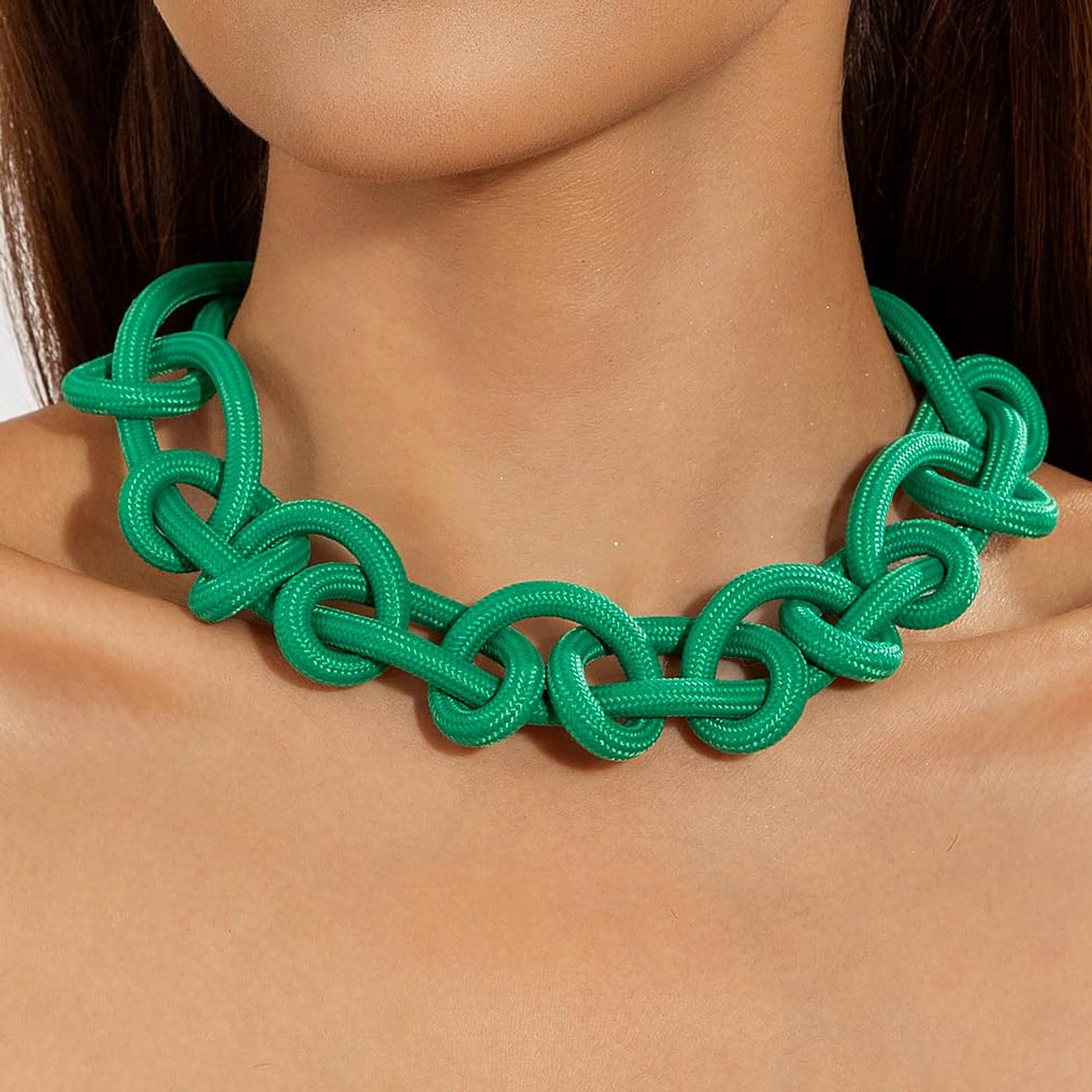 Western Jewelry for Women Boho Leather Choker Necklace Country Concert Necklace 