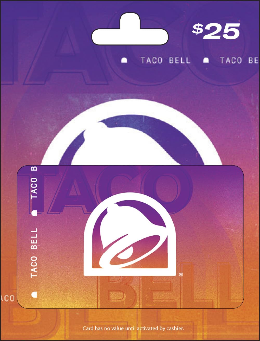 Taco Bell Physical Gift Card | $25