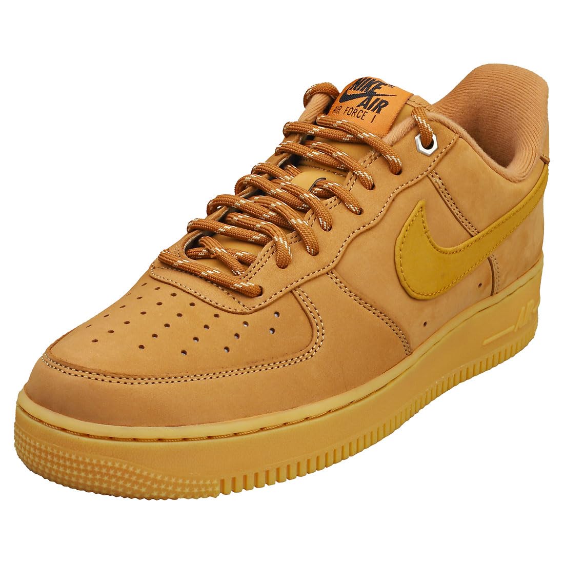 Nike NIKE Air Force One AIR FORCE 1 '07 WB Flax/Gum Light Brown/Black/Wheat CJ91