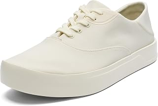 OLUKAI Tradewind Men's Everyday Sneakers, Lightweight Canvas & Classic Lace Up Design, All Day Comfort & Support