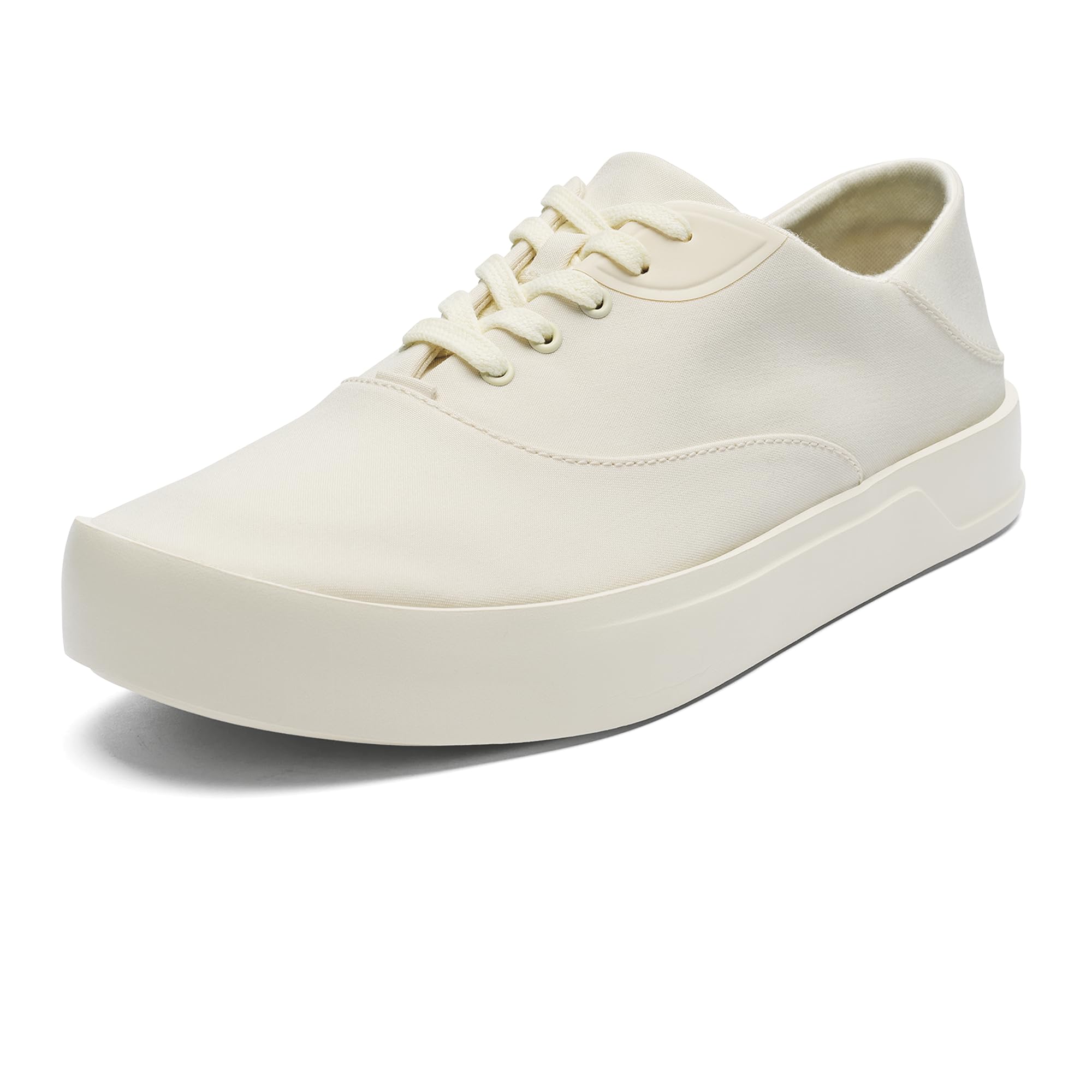 OLUKAI Tradewind Men's Everyday Sneakers, Lightweight Canvas & Classic Lace Up D