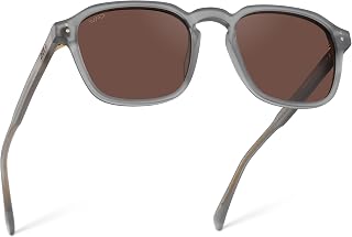 WearMe Pro Francis Polarized Men's Sunglasses, Square Frame, Wide Fit UV400