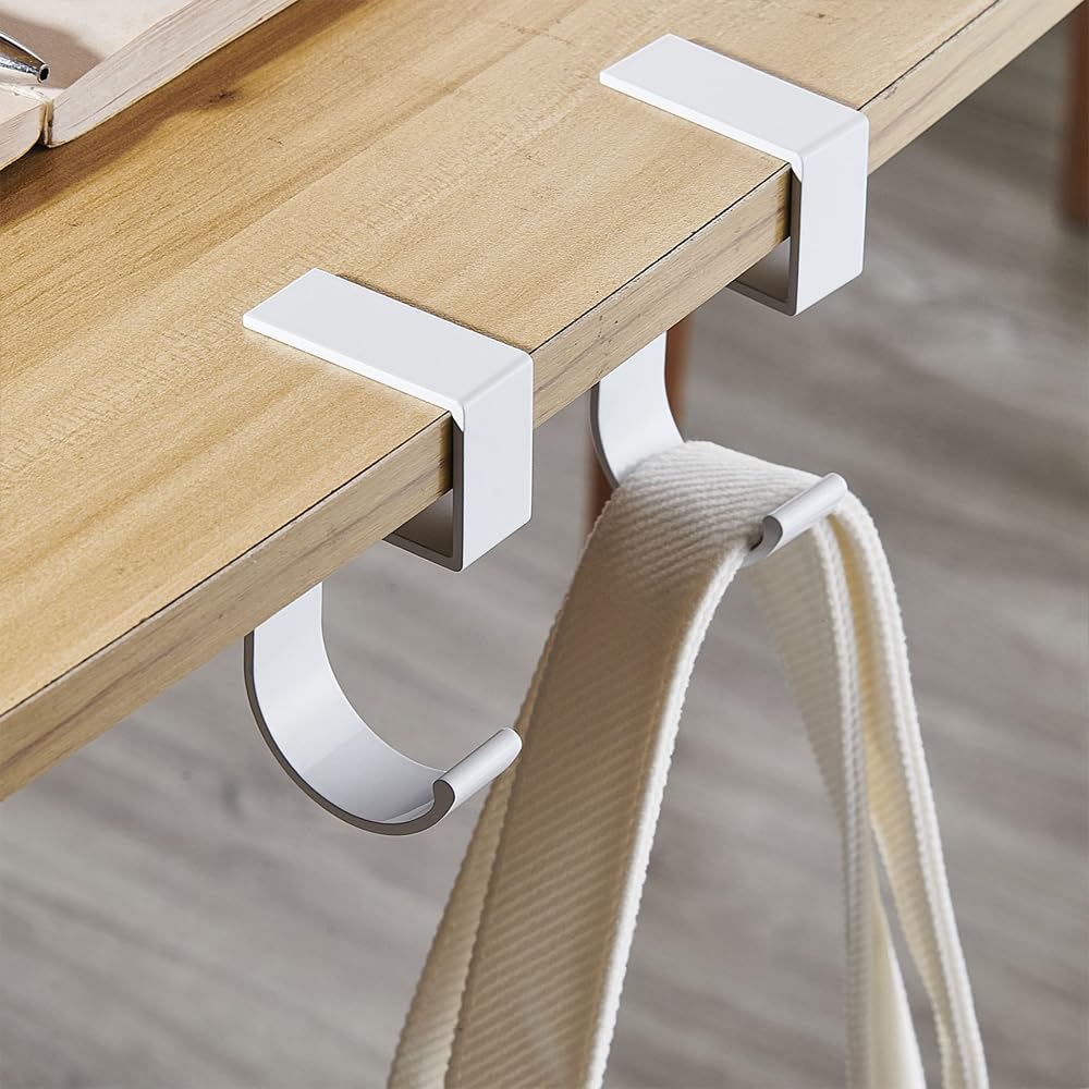 Headphone Stand, Table Edge Hanging Hook, Portable Storage Bag Hanger for Decora