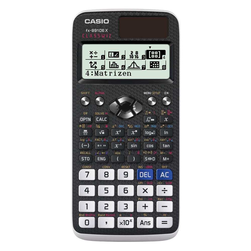 Casio FX-991DE X ClassWiz Scientific Calculator with Natural Display