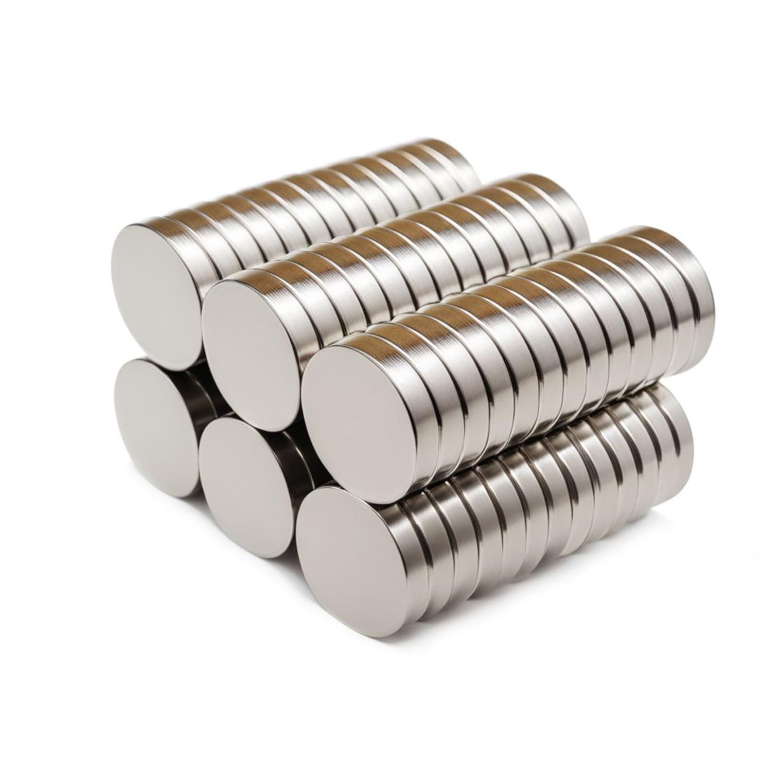 Yizhet 50 Pcs 10 * 2 mm Magnets, Neodymium, Small Mini yet Strong | for Fridge, 