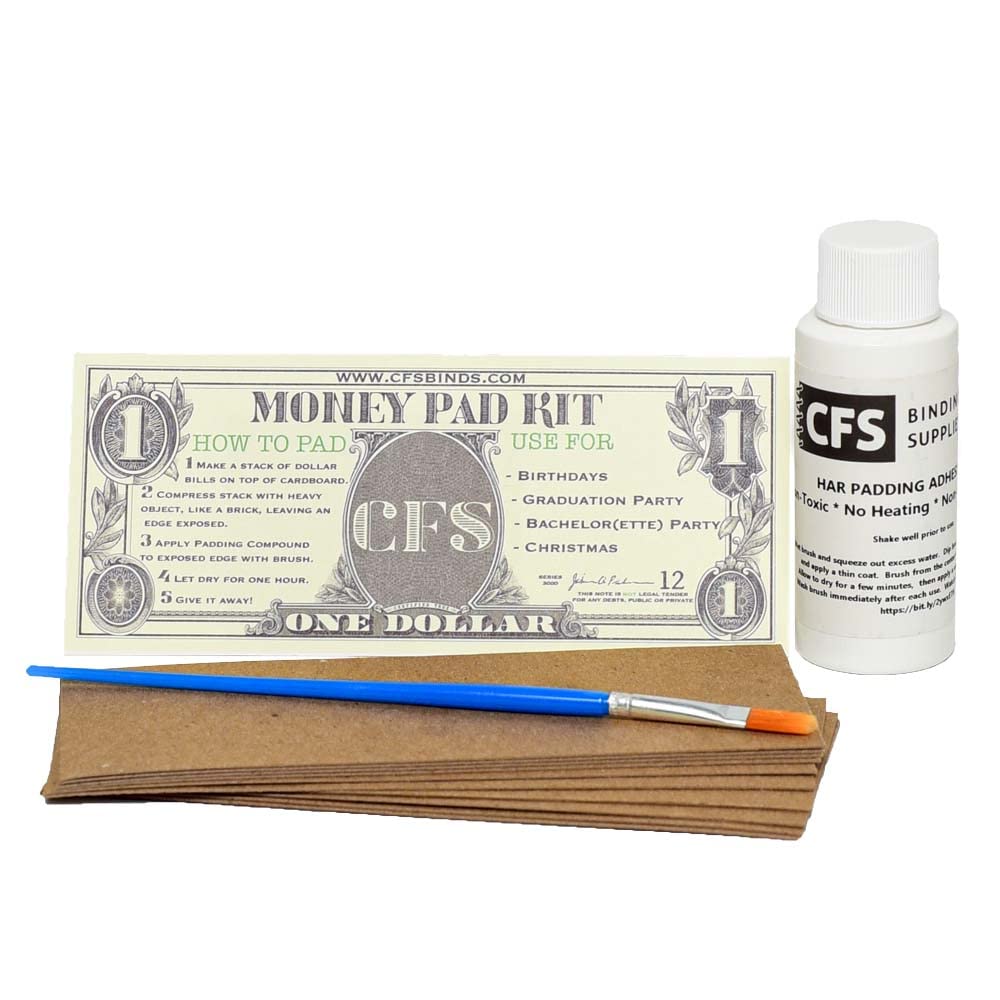 Money Pad Kit - DIY Padding Kit - Includes 2oz of HAR Precision Padding Compound
