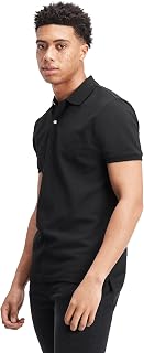 GAP Pique Stretch V-Neck Polo Shirt, Solid Men's Shirt