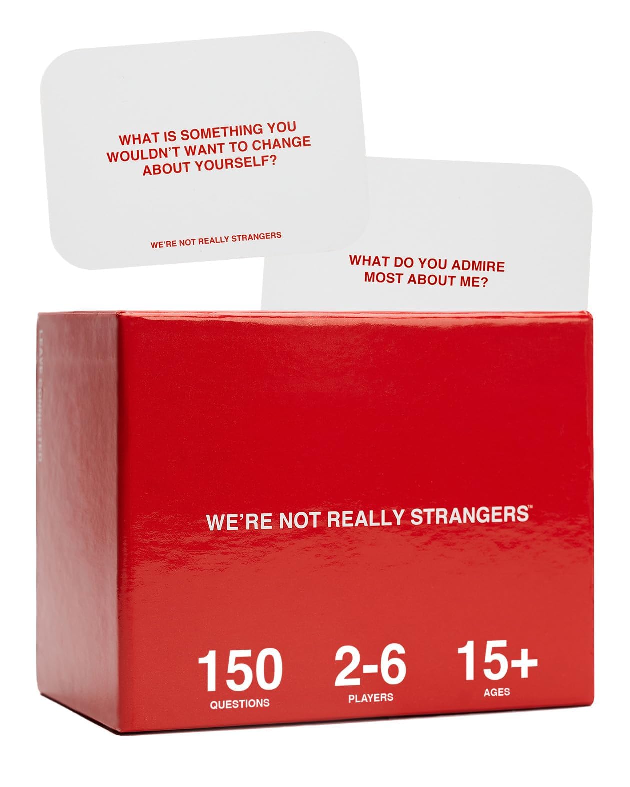WE'RE NOT REALLY STRANGERS Card Game, Conversation Card Game for Adults | 150 Ca