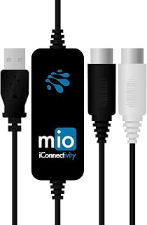 iConnectivity iConnect mio 1 X 1 MIDI Interface for Mac or PC