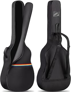 CAHAYA Gitarrentasche Akustikgitarre Gig Bag Guitar Case wasserdicht gepolsterte Gitarre Rucksack Verdickte Gitarrentasche für 39 40 41 Zoll Gitarren