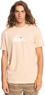 Quiksilver Men's Comp Logo Short Sleeve Top T Shirt Black