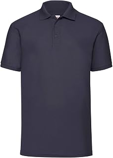 Fruit of the Loom Men's 65/35 Polo Shirt Short Sleeve Polo Shirts
