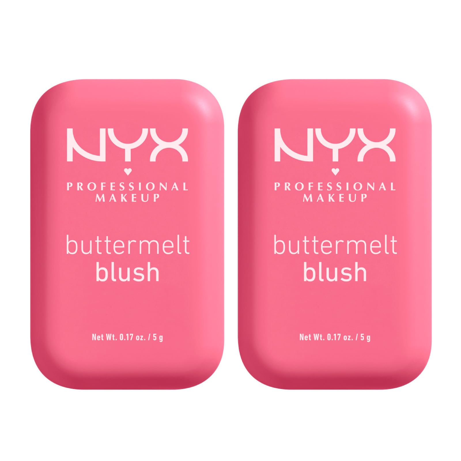 NYX Professional Makeup Buttermelt Blush Face Blush Powder Blush 12h Hold with M