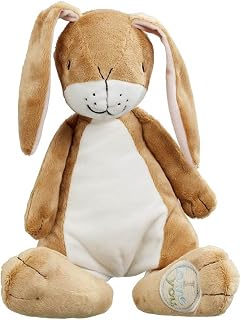 GUESS HOW MUCH I LOVE YOU HARE, Brown | Super soft plush, embroidered details, cuddly companion, suitable from birth