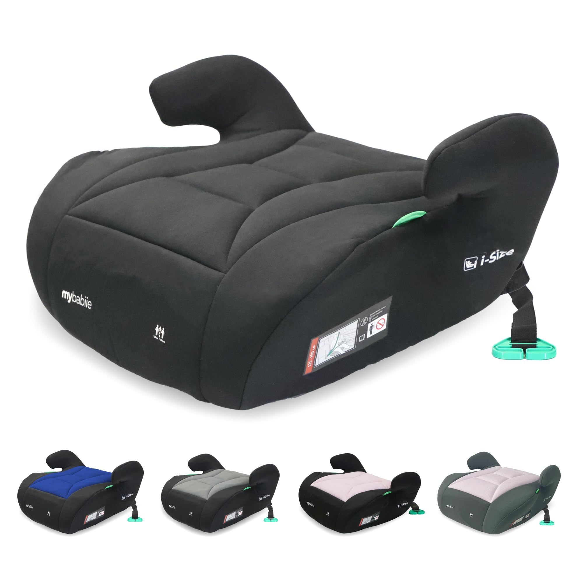 My Babiie MBCSB10 Booster Car Seat - Lightweight at 1kg, Approx. 6-12 Years (125