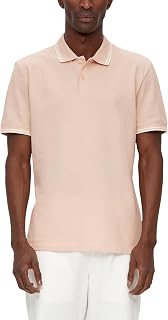 s.Oliver Men's Short-Sleeved Polo Shirt with Short Sleeves