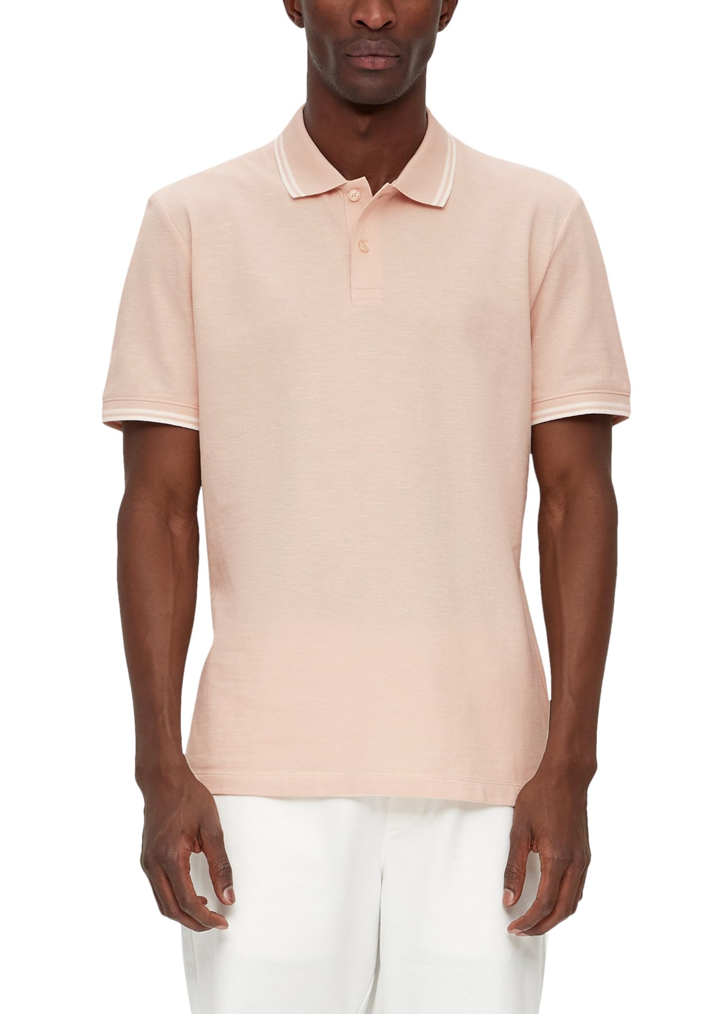 s.Oliver Men's Short-Sleeved Polo Shirt with Short Sleeves
