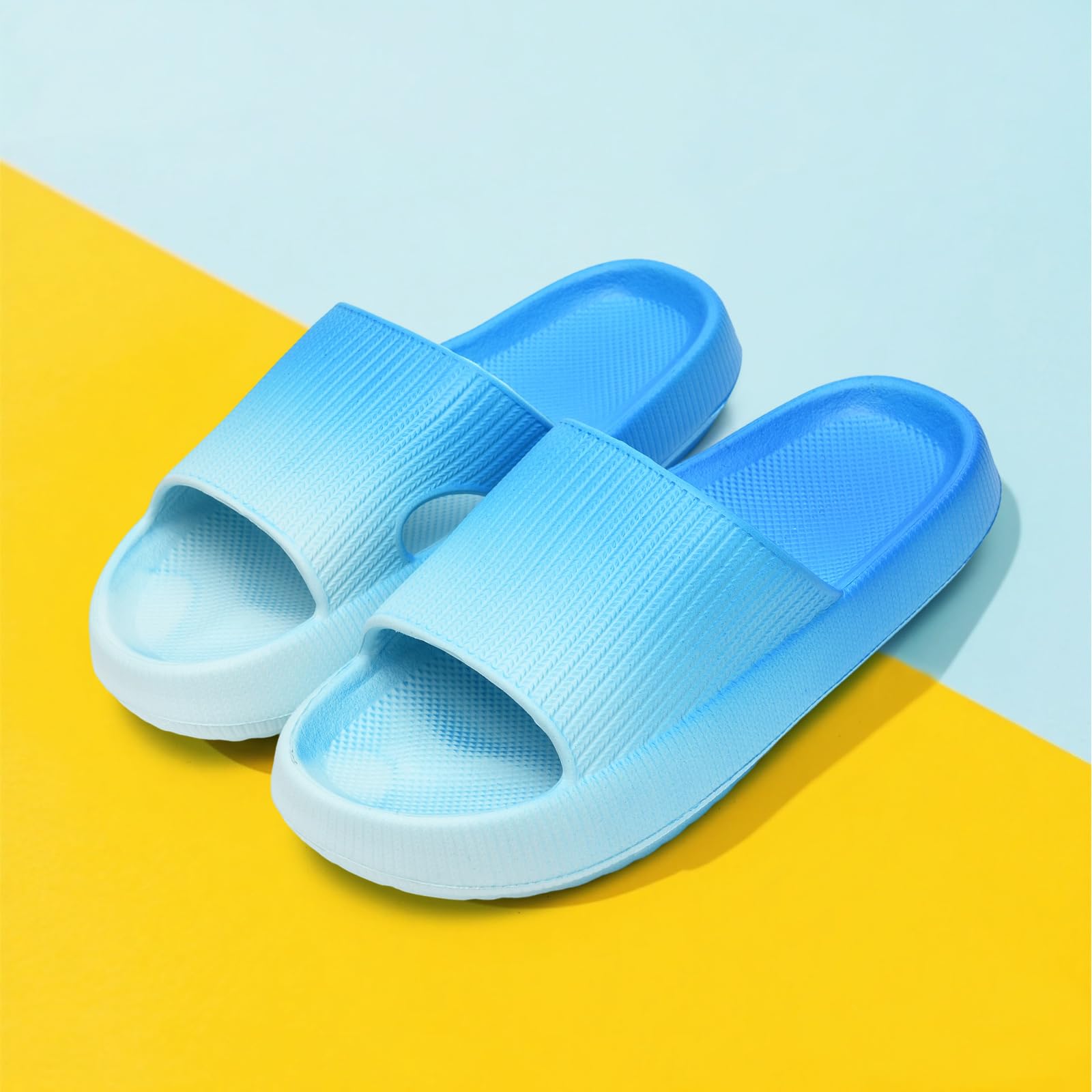 Kids Cloud Sandals Shower Slippers Bath Pool Comfortable Thick Sole Summer Shoes