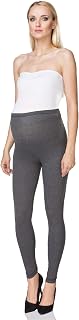 SOFTSAIL Maternity Leggings Pregnancy Pants Cotton Pants with Belly Support Over Bump High Waist Elastic Soft Women Clothes Maternity Clothing Pregnancy Wear