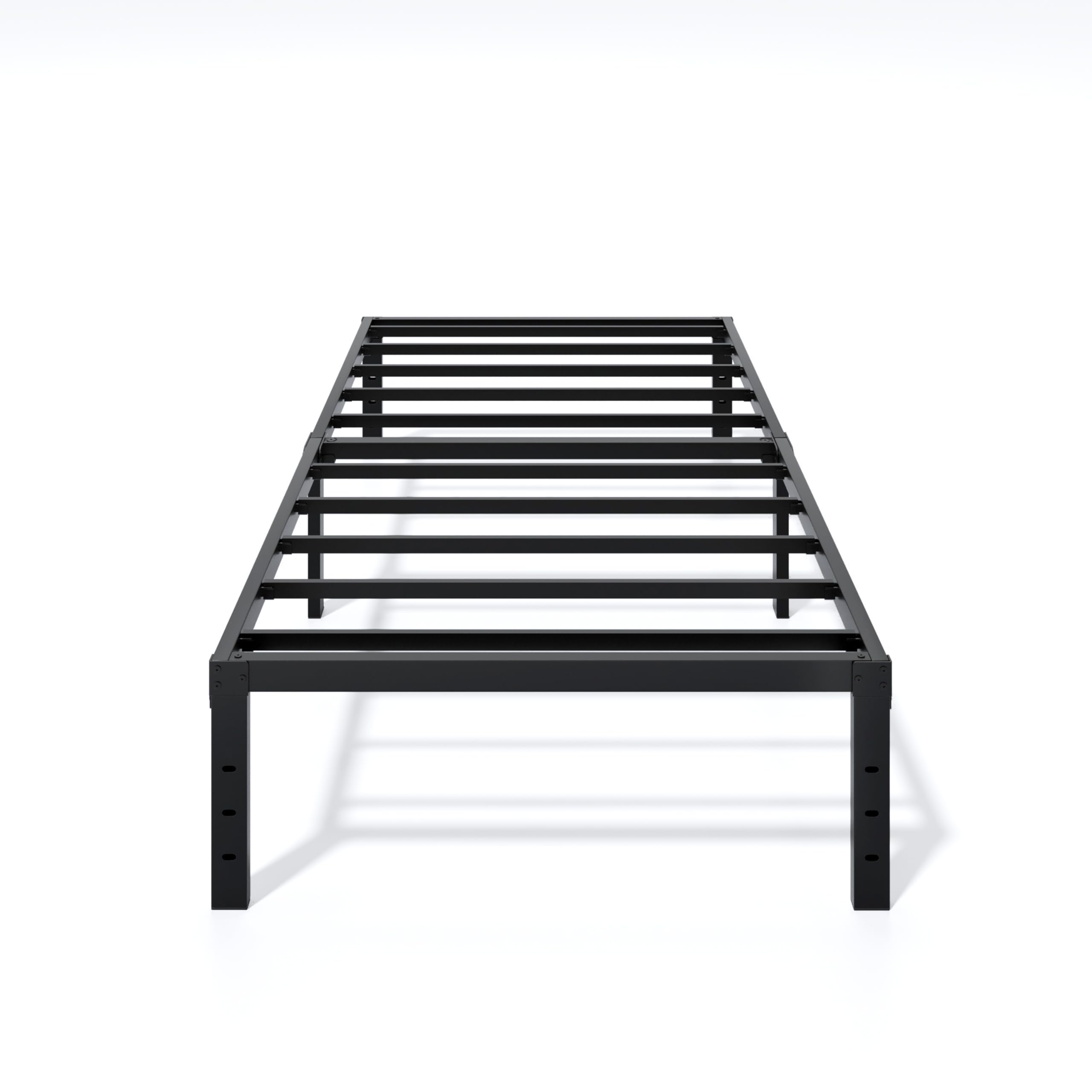 Metal Bed Frame Twin Size 14 Inch Platform Bed with Underbed Storage | Twin Bed 