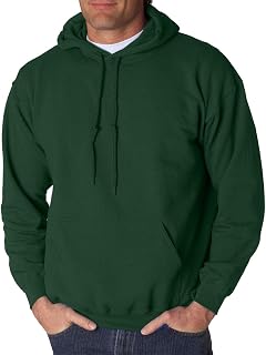 Gildan G18500 Style Fleece Hoodie, Multiple Pack Unisex Adult Hooded Sweatshirt (Pack of 2)