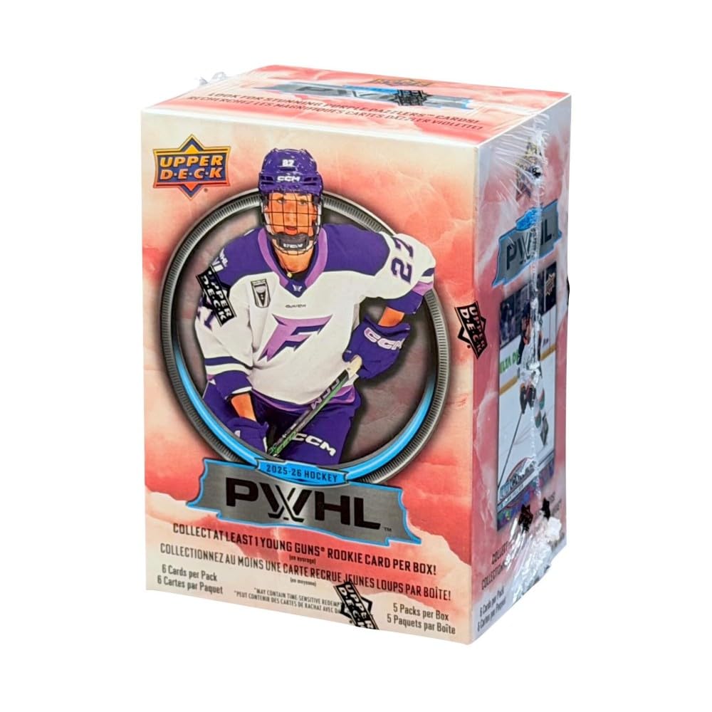 2026 Upper Deck PWHL Hockey Blaster Box | PWHL Hockey Trading Cards Blaster Box