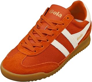 Gola Tornado Womens Fashion Trainers in Green Coral Pink