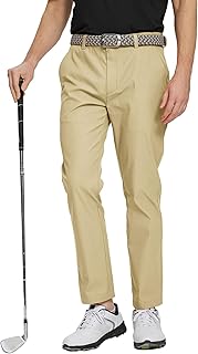 M MAELREG Golf Pants Men Quick Dry - 30"/32"/34" Stretch Lightweight 5 Pockets Water-Resistant Casual Mens Dress Pants