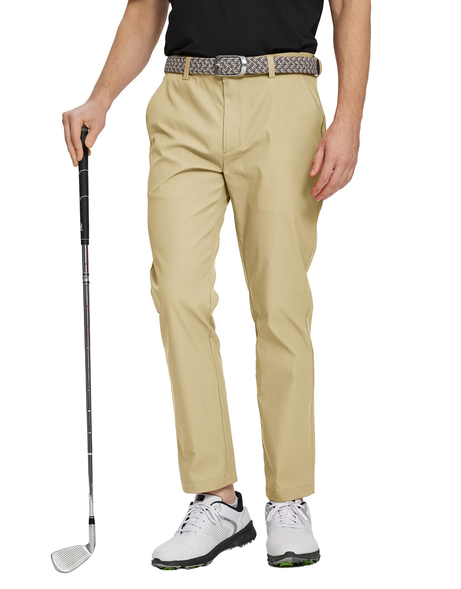 M MAELREG Golf Pants Men Quick Dry - 30"/32"/34" Stretch Lightweight 5 Pockets W