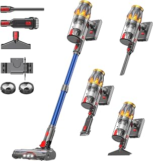 K10 Cordless Vacuum Cleaner 650W/55KPa/80 Min with Auto Mode
