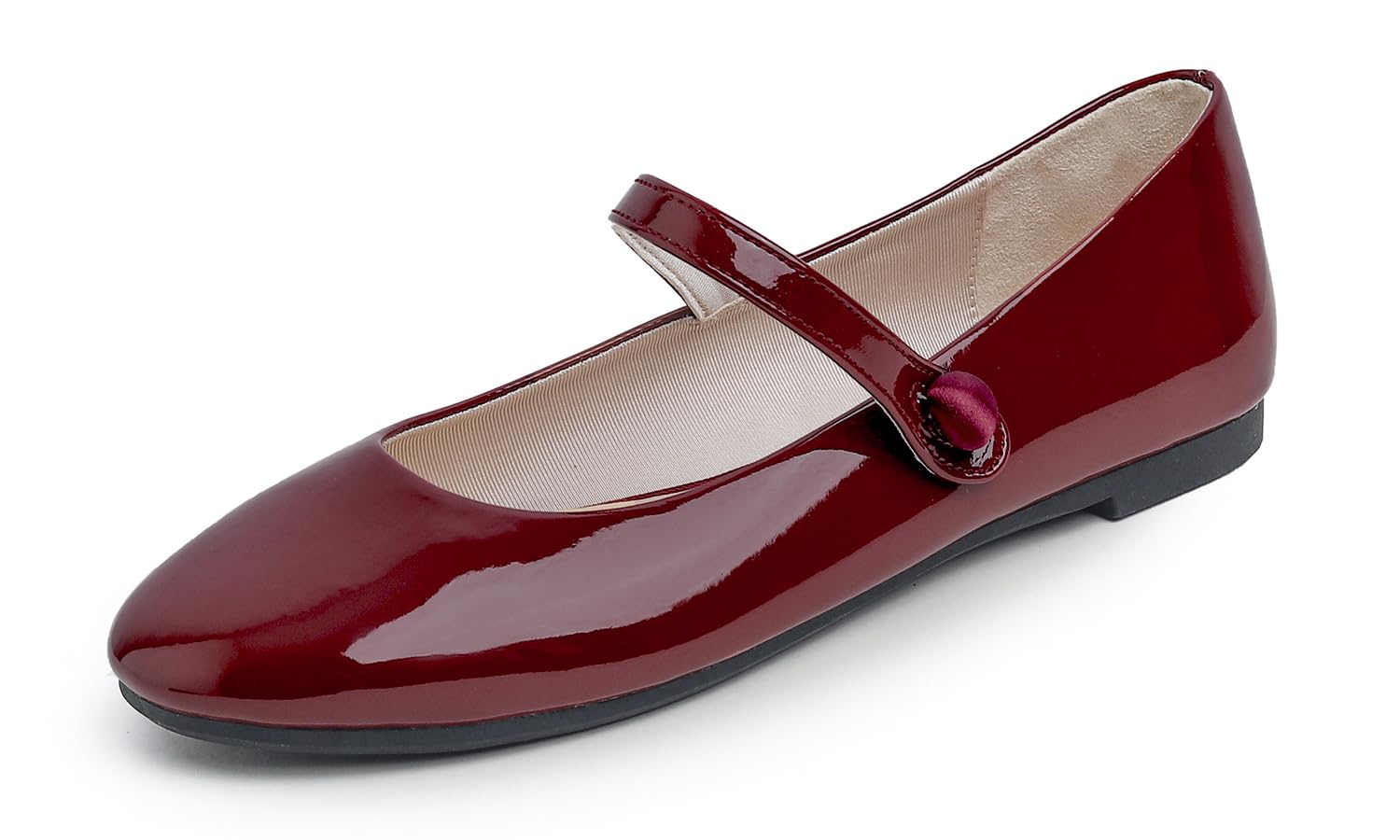 Feversole Women's Mary Jane Fashion，Scarpe Basse Classiche da Donna Décolleté El