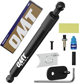 OMT Tailgate Assist Shock Compatible with 09-26 Ram 1500 2500 3500, Black | 43301, Driver Side Mounting, Gentle Lowering Control, Fast No Drill Setup, AISI 1045 Steel, Complete Accessories