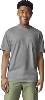 Comfort Colors Men's Short Sleeve Pocket T-Shirt Style G6030 T-Shirt (Pack of 12)