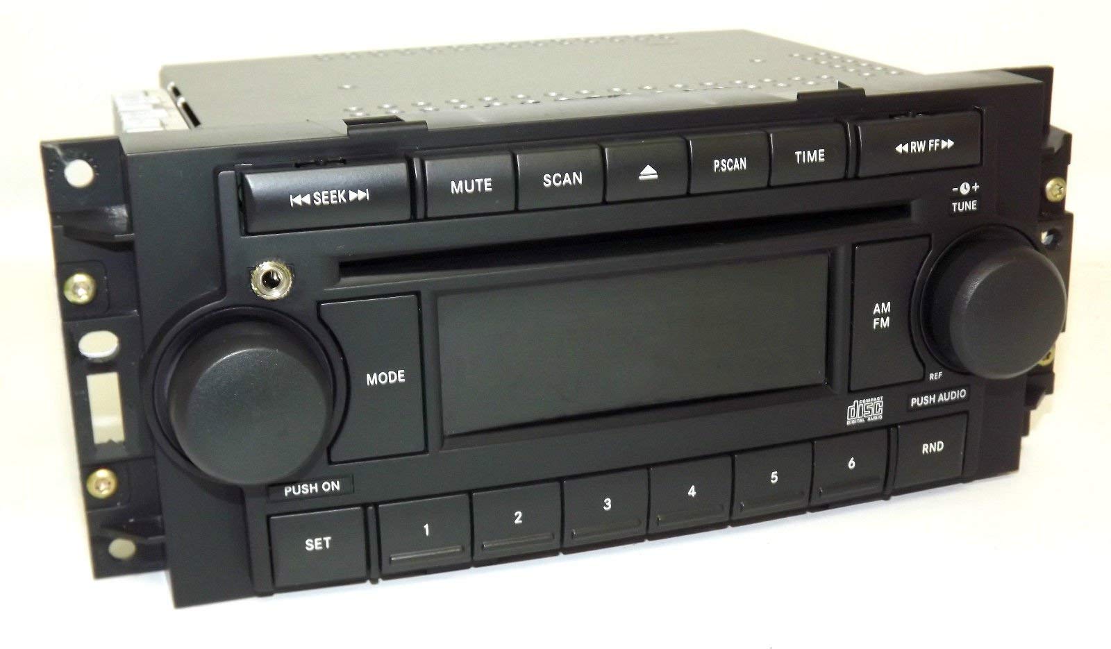 04-10 Chrysler AM FM CD Upgraded w Aux Input for iPhone Android REF P05091710AE 