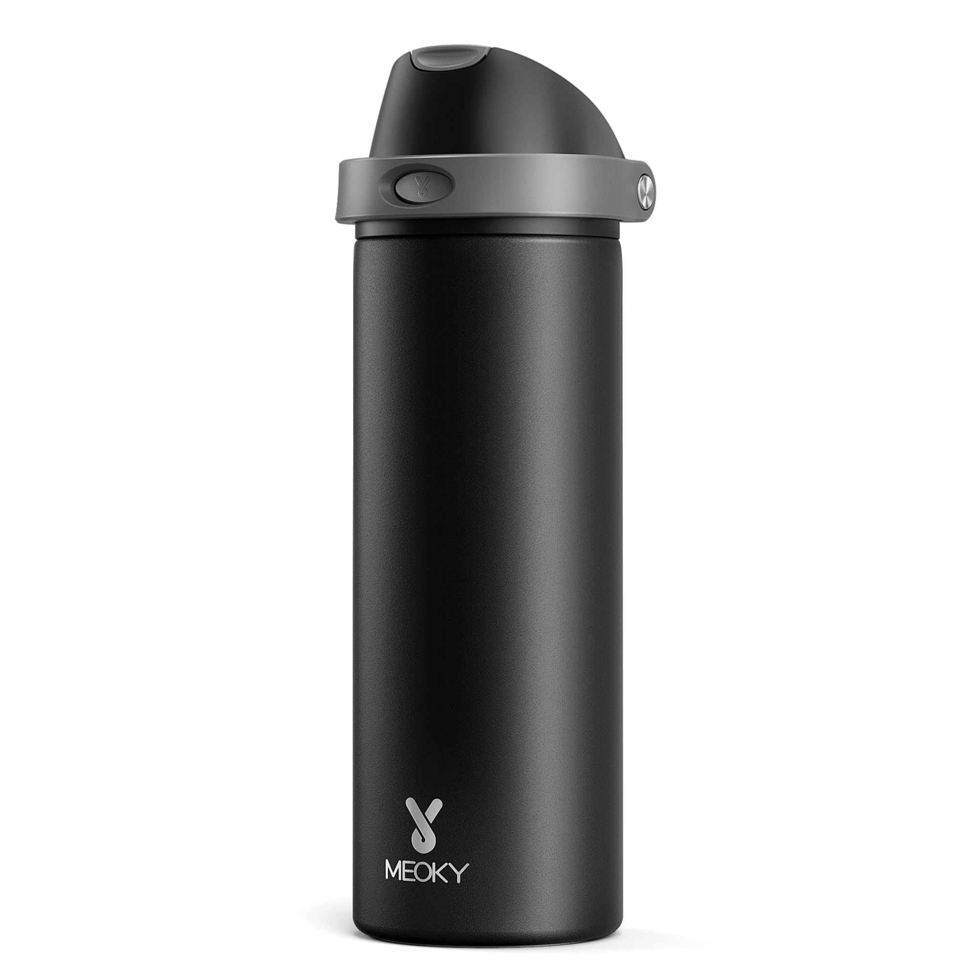 24 oz Insulated Water Bottle for Sports: Meoky Stainless Steel Water Bottle with
