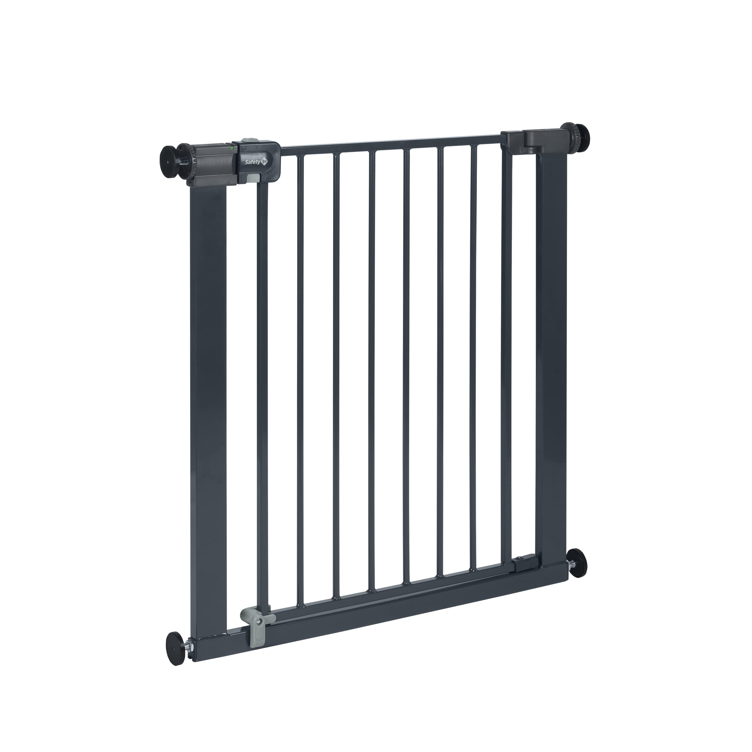 Safety 1st Easy Close Metal Gate Child Stair Barrier 73-80 cm, Black | Child Saf