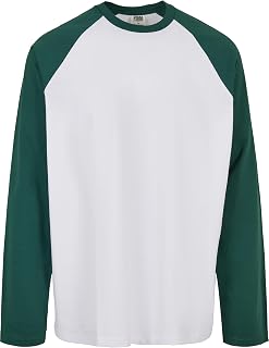 Urban Classics Men's Tb3834-raglan Contrast Ls T-Shirt (Pack of 1)