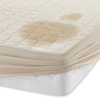 Kumori Waterproof Fitted Sheet, Queen, Waterproof Sheet, Pad Only, Mattress Pad, 3 in 1, Elastic All Around, Easy to Put On and Take Off, Bedwetting Carecare Sheet, Incontinence Prevention, Antibacterial, Odor Resistant, Dust Mites, Washable, All Seasons, Mattress Cover (Queen, 63.0 x 78.7 inches (160 x 200 cm), Beige)