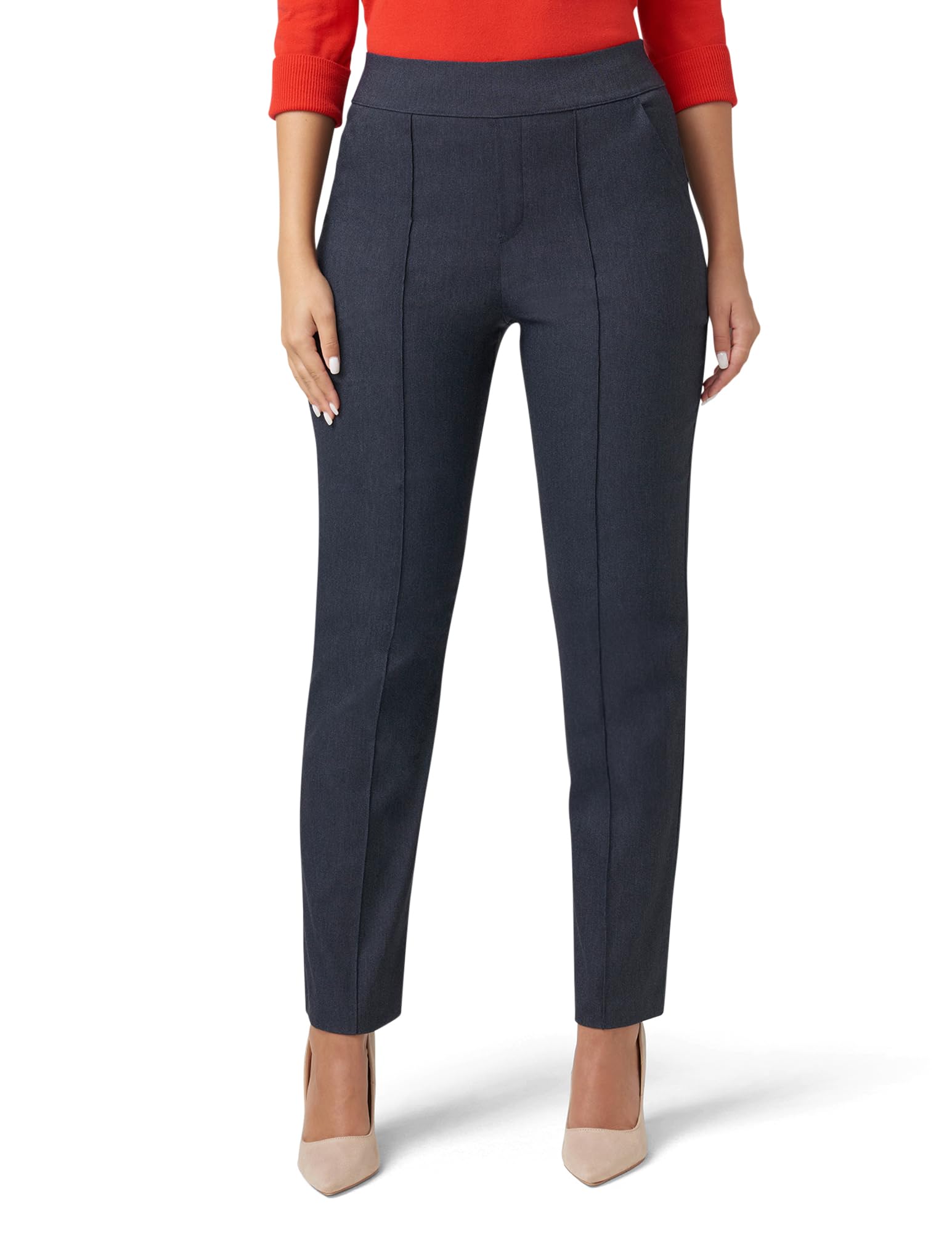 HUE Womens Pull on Ponte Trouser LeggingsLeggings