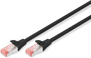 DIGITUS Cat 6-10m LAN Cable - RJ45 Network Cable - S/FTP Shielded